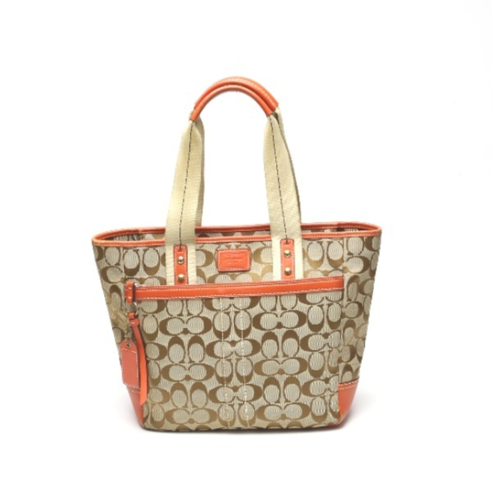 coach グラハムストラクチャートートバック　オレンジ Coach Coach Bags in Designer Bags | Orange - Walmart.com