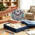 thumbnail image 6 of Beautynvta Acrylic Puzzle Suncatcher Window Hanging, 83 Pieces Sun Catcher Acrylic Puzzles, DIY Suncatchers Puzzles, Home & Garden Decor, 7.9'', (Butterfly Flowers), 6 of 9