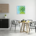 thumbnail image 2 of Stupell Tropical Blue Pineapple Fruit Food & Beverage Painting White Framed Art Print Wall Art, 2 of 7