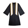 thumbnail image 2 of TOPTIE Adult Graduation Stoles 68 Inch Angled End Honor Sash Shawl of Student Class of 2026-White with Gold-One Size, 2 of 3