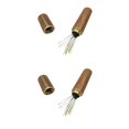thumbnail image 3 of Matsuzay de rosca automática de Metal, caja de almacenamiento de madera, costura, costura, agujas de cuero, herramientas de bordado para el hogar, Tipo 2 2piezas Matsuzay CBP212731, 3 of 5
