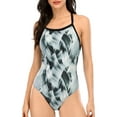 thumbnail image 1 of Beautyin Women's One Piece Athletic Swimsuit Competition Bathing Suit, 1 of 5