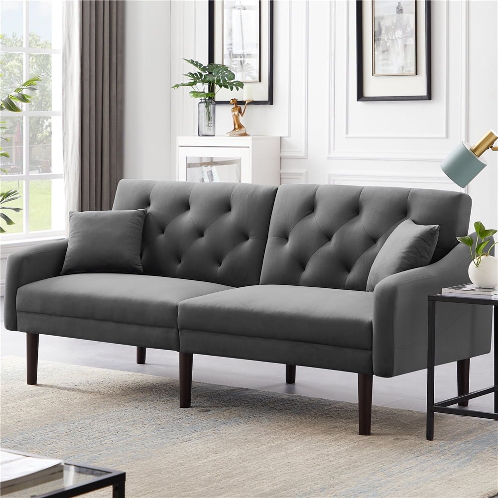 Clearance! Fabric Sofas for Small Spaces, Mid Century Sectional