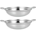 thumbnail image 3 of 2pcs Handle Stainless Steel Anti-spill Hot Pot Cooking Pot Kitchen Hot Pot Thicken Pot, 3 of 9