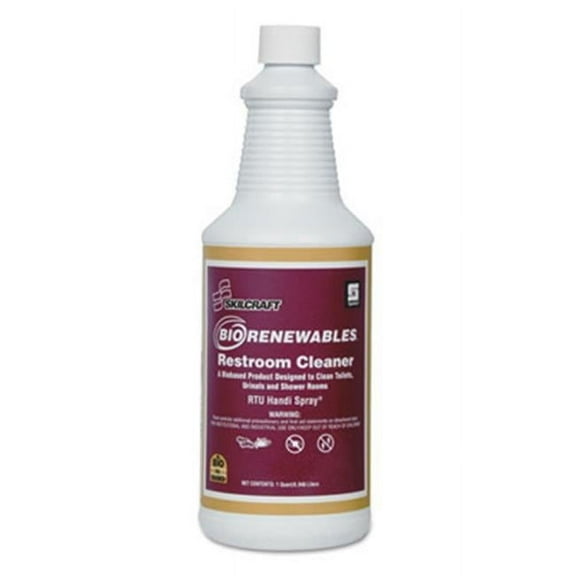 5552900 Skilcraft Spartan BioRenewables Restroom Cleaner  Blue