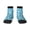 2 Black-1, variant on Healthy And Ill White Teeth Pattern Quarter Crew Socks,Toe Seamed Ankle Socks,Cotton Cushioned Breathable Athletic Crew Sports Socks
