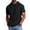 Black, variant on CIENVNSTG New Mens Hoodies Sweatshirts Short Sleeve Men Hoodies Sweatshirt Casual Solid Color Man hoody For Male Hooded Army Green S