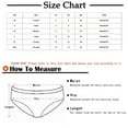 thumbnail image 3 of ZKCCNUK Seamless Underwear for Women Solid Color Striped Mid High Waist Leak Proof Physiological Menstrual Underwear XS-2XL, 3 of 4