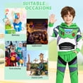 thumbnail image 4 of Marendyee Princess dress up for Kids Halloween Costume Toddler Christmas Birthday Gift for Boys Cosplay Outfits, 4 of 20