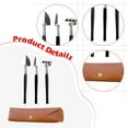 thumbnail image 6 of figatia Mini Gardening Tools Set Hand Shovel Rake Trowel for Indoor Garden Courtyard Black, 6 of 8