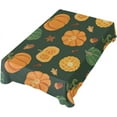 thumbnail image 5 of 60"x90" Thanksgiving Pumpkin Tablecloth, Waterproof Washable Polyester Square Table Cover Durable Tablecloth for Kitchen Dining Table Party Decor, 5 of 7