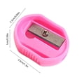 thumbnail image 2 of 3Pcs Manual Pencil Sharpener, Vacemry Colorful Manual Pencil Sharpener, Shells Sharps No Lead Breakage, Portable Pencil Cutter forStudents, Stationery for PrimarySchoolJunior HighSchoolHome Office, 2 of 6