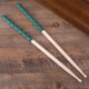thumbnail image 5 of 1 par de baquetas antideslizantes de madera de arce con punta ovalada de banda de música 5A (verde) Likrtyny Accesorios para instrumentos musicales, 5 of 9