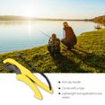 thumbnail image 3 of IWMango Fishing Gripper Gear Tool ABS Grip Tackle Holder Fish Clamp with Adjustable Rope (Yellow, S), 3 of 12