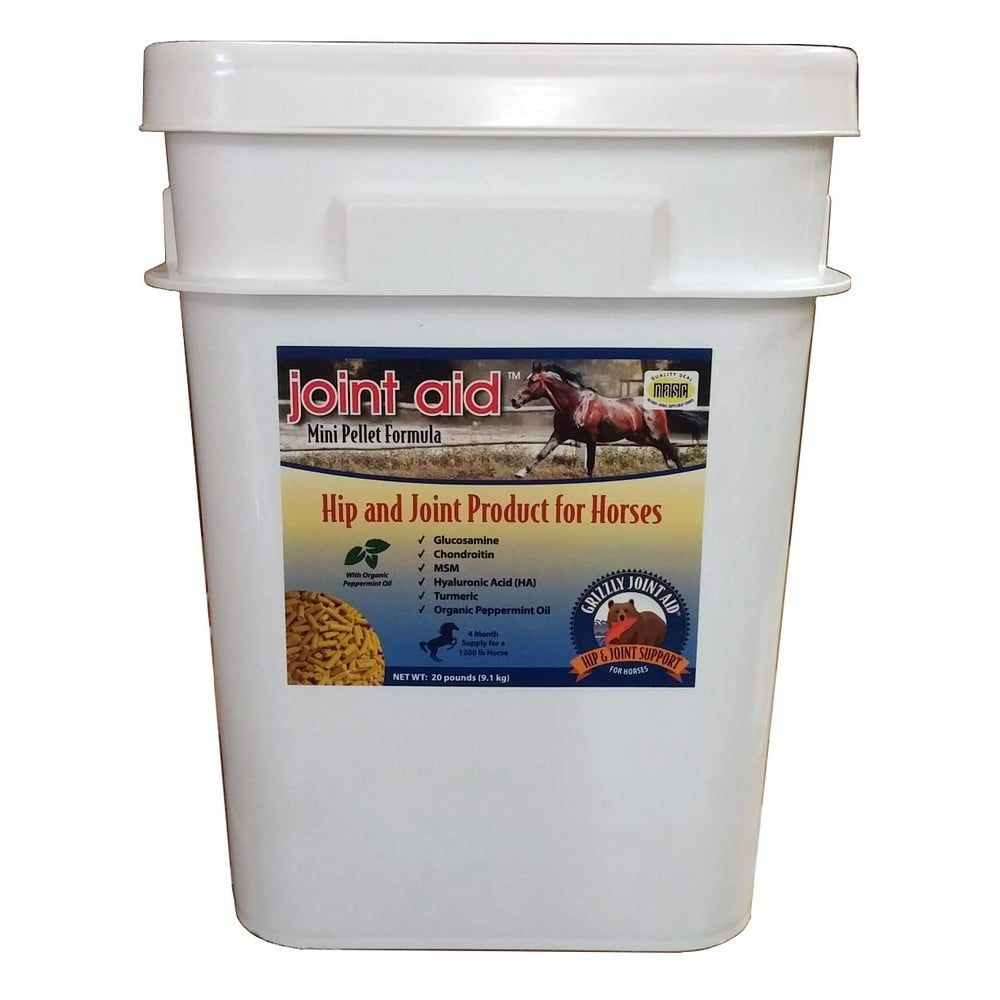 Grizzly Joint Aid Pellets for Horses, 20 lb.
