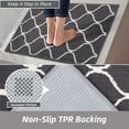 thumbnail image 5 of JAATOP 20"x 32" Kitchen Rugs, Machine Washable Kitchen Mat, Non-Slip Floor Mat for Kitchen, PP, Gray, 5 of 8