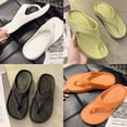 thumbnail image 4 of MUSUPER Womens Flip Flops for Women Black for Girls Waterproof Outdoor Summer Beach Slippers with Arch Support Women Sandals, 4 of 19