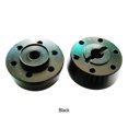 thumbnail image 3 of Xingzhi 2piece Aluminum Front Wheel Hub Adapter For Axial Rock Racer AX90026 Desert Buggy Hop-ups Black, 3 of 6