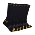 thumbnail image 1 of Calcetines Cat Half Cushioned Crew para hombre, paquete de 3, color negro XXL, 1 of 1