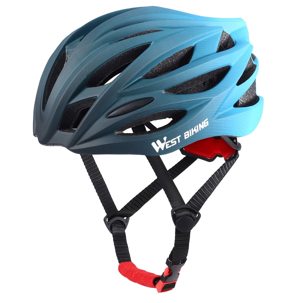 Gradient Color Helmet Gradient Color Breathable Cycle Helmet Integrated Safety Cap for Bike Cycling