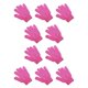 thumbnail image 3 of Moyic Bath Glove Exfoliating Bathroom Shower Manual Household Scrub Scrubber Gloves Leg Rub Spa Massage Non-slip Washable Rosa roja 10piezas Moyic CBP270267, 3 of 5