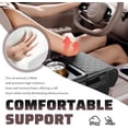 thumbnail image 4 of 2026 New 5 in1 Car Armrest Storage Box,Multifunctional Leather Box Pad with Cup Holder & Phone Bag,Comfortable Center Console Cover for Elbow Support -, 4 of 6