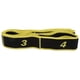 thumbnail image 5 of Banda elástica de resistencia para entrenamiento de baile latino para adultos, yoga, fitness y gimnasio, color amarillo, 5 of 14