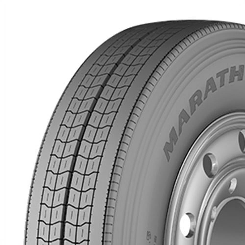285/75R24.5 14 ply Double Coin RT606 Ultra Premium 5-Rib Regional Steer/All-Position Commercial Radial Truck Tire 