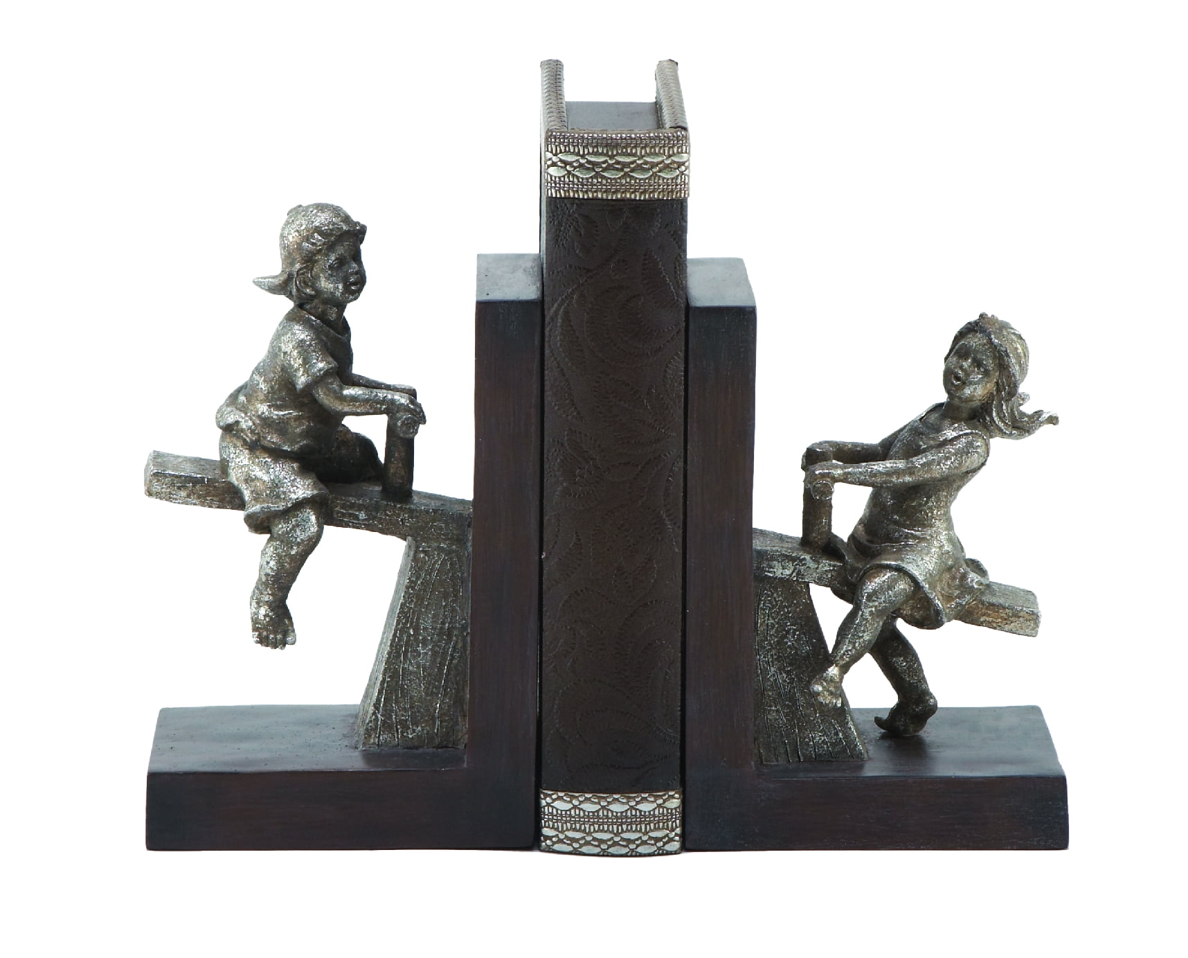 Traditional L-Shape Bookends (8") 2ct - Olivia & May