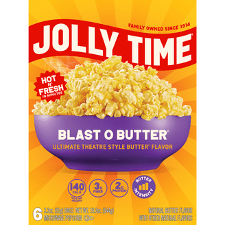 Jolly Time Organic Yellow Kernel Popping Corn, 20 oz, Gluten-Free