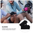 thumbnail image 4 of USHOBE 1Par Guantes Anti Uv Para Con Sin Dedos Y Protección Solar Color Negro, 4 of 6