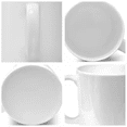 thumbnail image 3 of Ceramic Coffee Mug, Heart Pattern Design, Aesthetic Latte & Tea Cup, 3 of 5