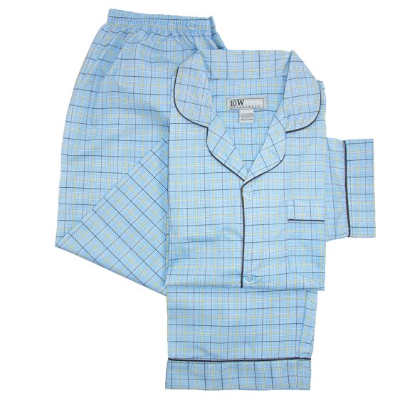 Men's Long Sleeve Long Pant Pajama Set