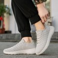 thumbnail image 2 of Espadrilles Femmes Chaussures de Sport Chaussures de Course Gym Intérieur Route Course Loisirs Marche Chaussures de Course Femmes Beige 36, 2 of 9