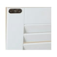 thumbnail image 6 of Luxen Home Shutter-Door Bathroom Over The Toilet Cabinet in White, 6 of 9