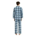 thumbnail image 2 of GLOBAL Men's Long Sleeve Flannel Pajamas Sets 100% Cotton Sleepwear Top and Bottom, Size S-3XL, 2 of 5