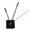 Black red, variant on Necvior Quartz Wall Clock Motor Kit Silent Movement Repair-Parts DIY Movement Mechanism Replacement Accessories Battery Operated