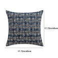 thumbnail image 3 of Christmas Decorative Pillow Cover, Snowflake Buffalo Plaid Pattern Pillow case, Classic Red Green Blue Sofa Cushion Case Christmas New Year Couch Bed Decor, 3 of 6
