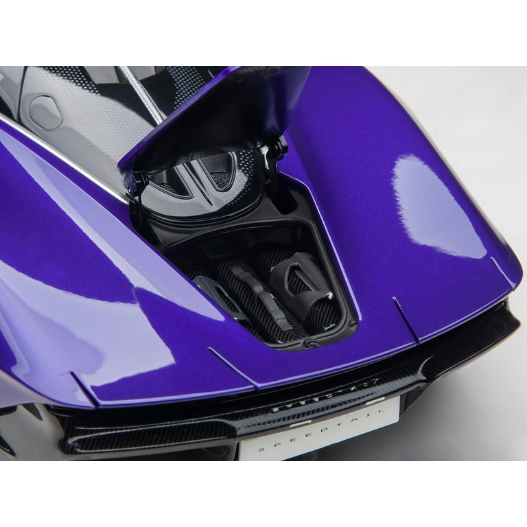 McLaren Speedtail Lantana Purple Metallic with Black Top and