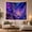 Dragon Crystal Tree, variant on Crystal Dragon Within a Purple Nebula, Mystical Digital Art for Dragon Lovers, Cosmic Gem Decor, Housewarming Gift, Tapestry Wall Hanging for Bedroom and Gaming Room