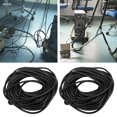 thumbnail image 1 of Qiilu 2 Package Wire Protector Spiral PP Cable Protection Accessory Wire Sleeve, 1 of 8