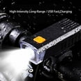 thumbnail image 2 of Super Bright USB Rechargeable Bike Headlight - Waterproof Bicycle Front Light for Safe Night Riding, Mountain & Road Bikes, 2 of 6