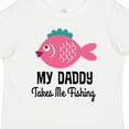 thumbnail image 4 of Inktastic Girls Fishing with Daddy Girls Toddler T-Shirt, 4 of 5