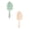 White+Mint Green, variant on 2PCS Hair Scalp Massager Shampoo Brush - Scalp Care Comb with Handle and Soft Silicone Bristles - for Wet and Dry Hair, Removes Dandruff,Relieves Itching