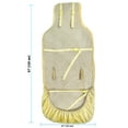 thumbnail image 3 of Eurow Genuine Australian Sheepskin Sideless Seat Cover - Champagne, 3 of 4