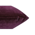 thumbnail image 3 of Alexandra'S Secret Home Collection 26.00" x 26.00" Purple Polyester Decorative Pillow Cover , ( 2 Count), 3 of 3