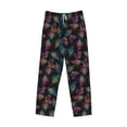 thumbnail image 6 of Daiia Feathers And Butterflies Men's Sleep Pant with Pockets and Drawstring,Pajama Pants-Large, 6 of 9