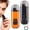 Orange + Black, variant on Digital Display Nasal Hair Trimmer for Men, Professional LED Precision Nose Trimmer, Rechargeable 2-Pack