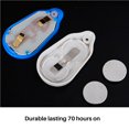 thumbnail image 4 of Yuarrent Mini luz LED para correr, ampliamente utilizada, para deportes al aire libre, con Clip, resistente al agua, de silicona, lámpara con Clip para Almacenamiento y organización del hogar Yuarrent HA022031-00, 4 of 6