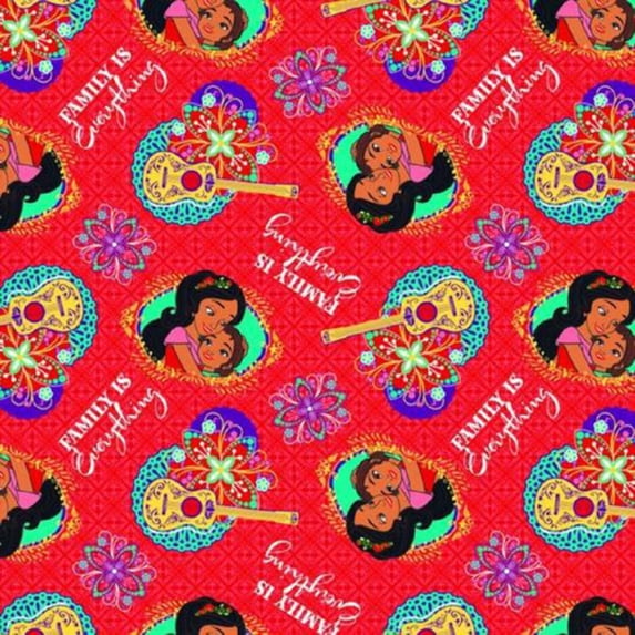 Handmade Valance, Curtain Panel, or Pillow Cover Elena of Avalor Peach